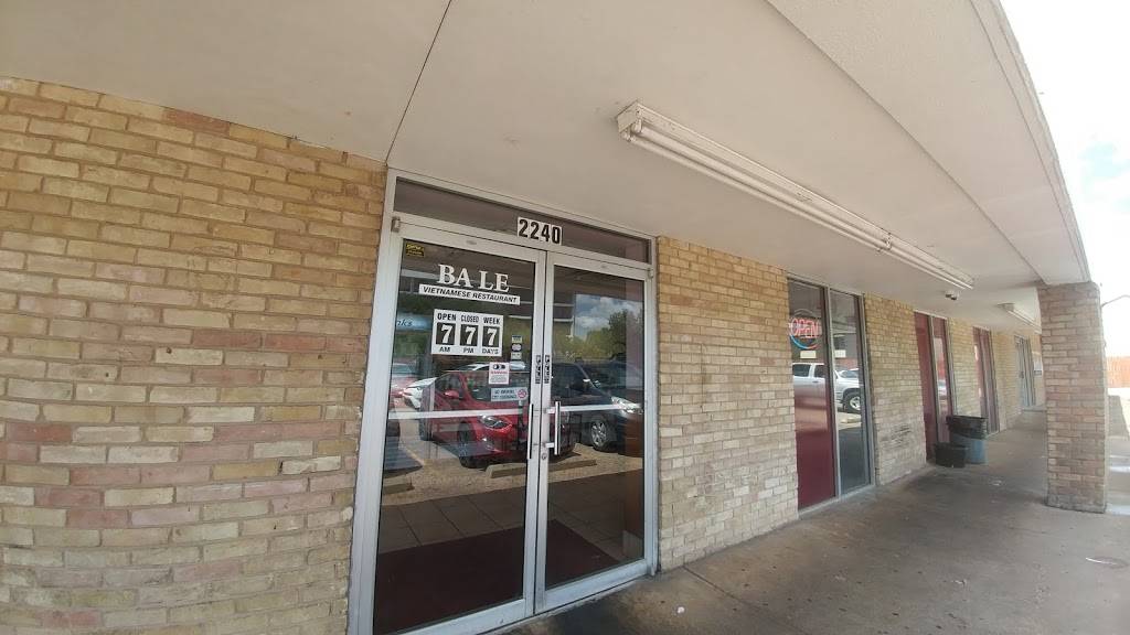 Ba Le Restaurant | restaurant | 2240 Browning Dr, Arlington, TX 76010, USA | 8172740381 OR +1 817-274-0381