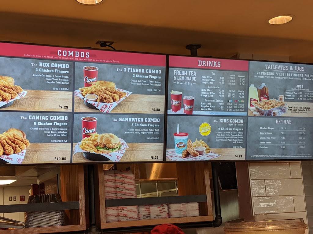 Raising Canes Chicken Fingers | meal takeaway | 7501 Rogers Ave, Fort Smith, AR 72903, USA | 4794522640 OR +1 479-452-2640