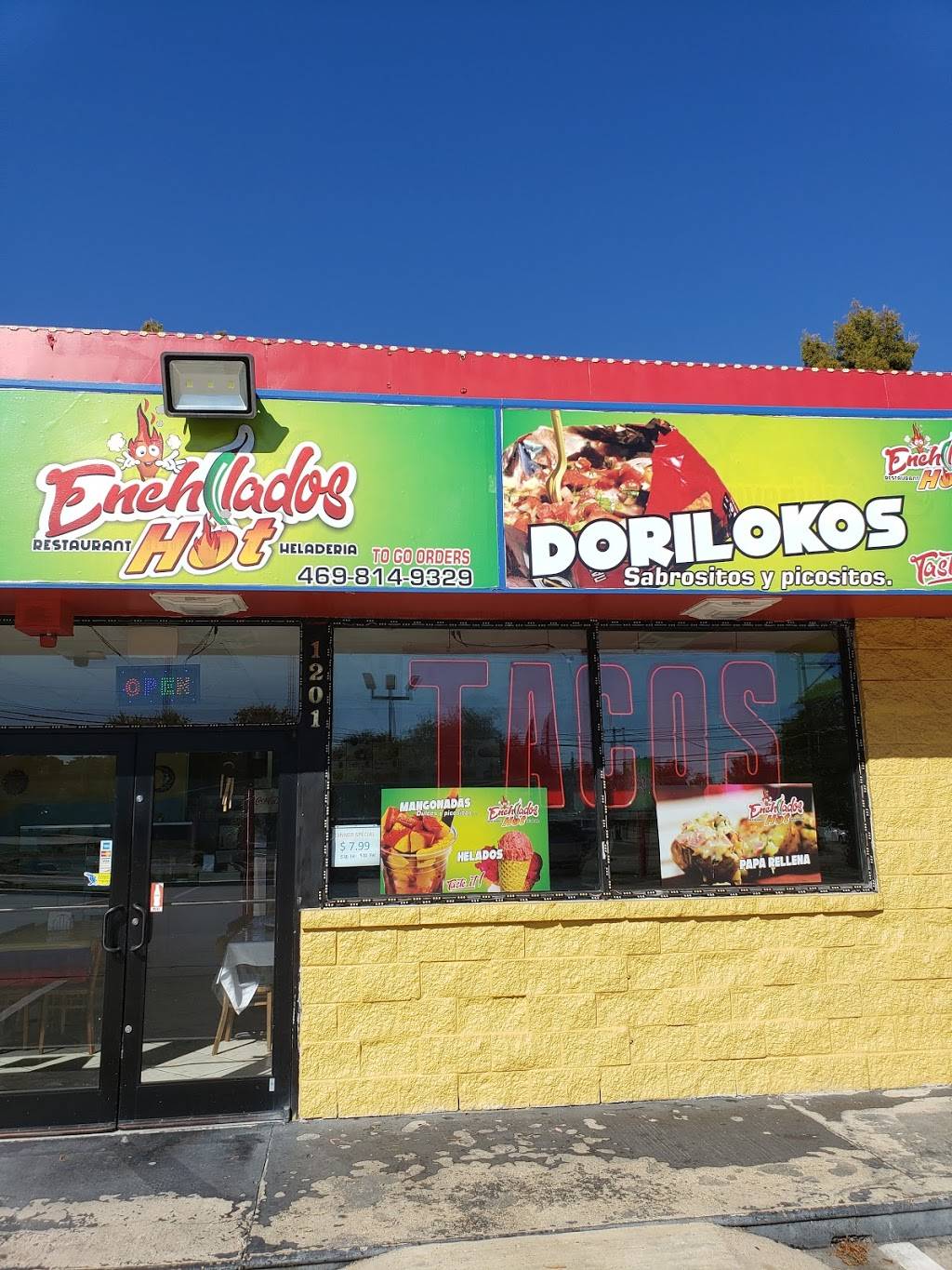 Enchilados Hot Restaurant & Heladeria | restaurant | 1201 W Miller Rd, Garland, TX 75041, USA | 4698149329 OR +1 469-814-9329