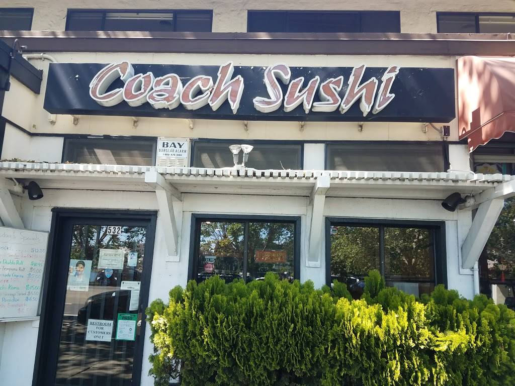 Coach Sushi | restaurant | 532 Grand Ave, Oakland, CA 94610, USA | 5108347866 OR +1 510-834-7866