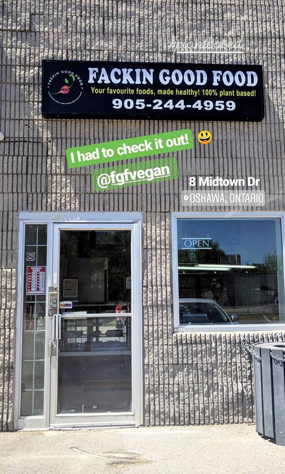 FGF Vegan | restaurant | 8 Midtown Dr, Oshawa, ON L1J 3Z7, Canada | 9057230449 OR +1 905-723-0449