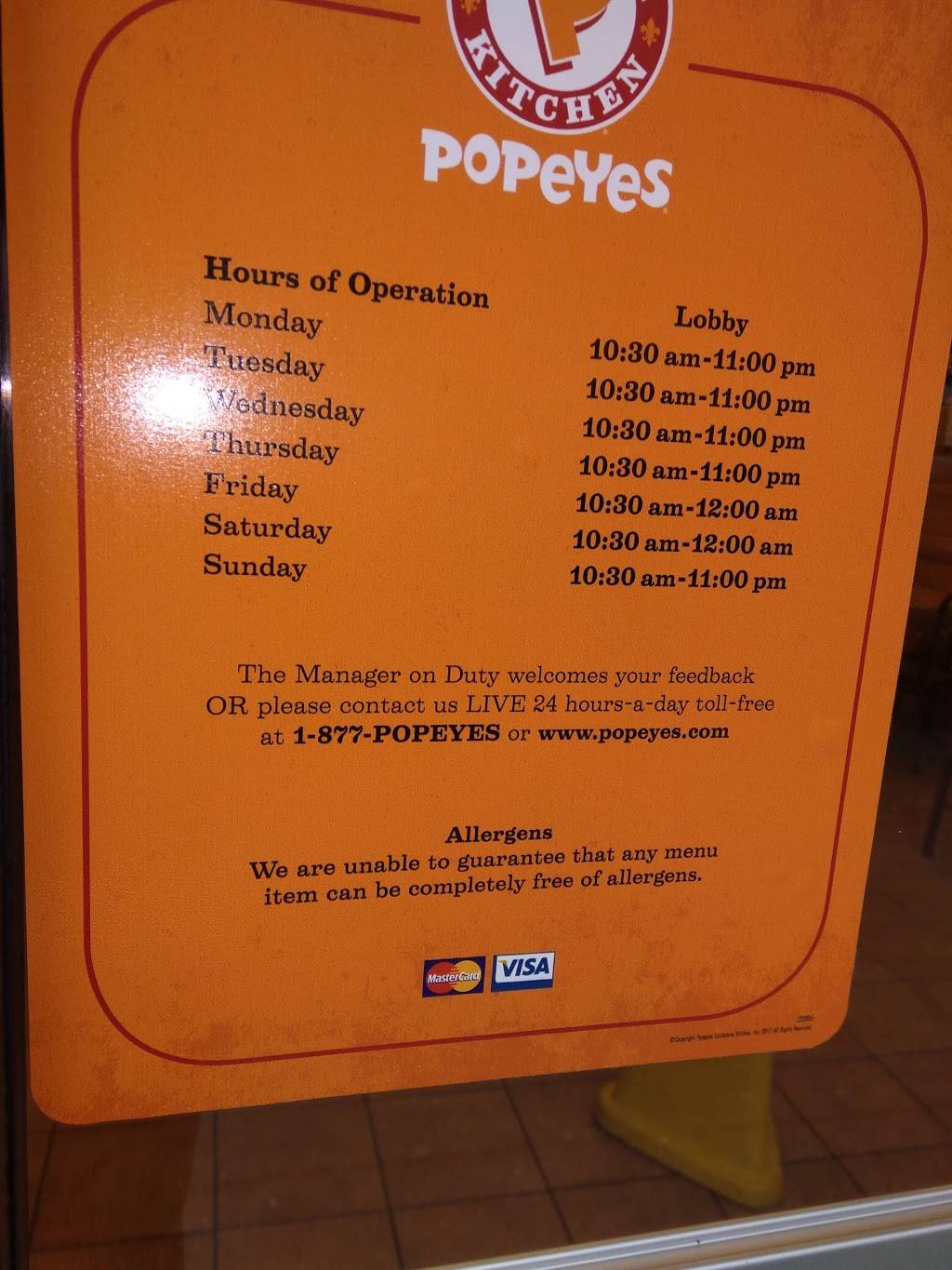 Popeyes Louisiana Kitchen | restaurant | 949 E 174th St, Bronx, NY 10460, USA | 7185427147 OR +1 718-542-7147