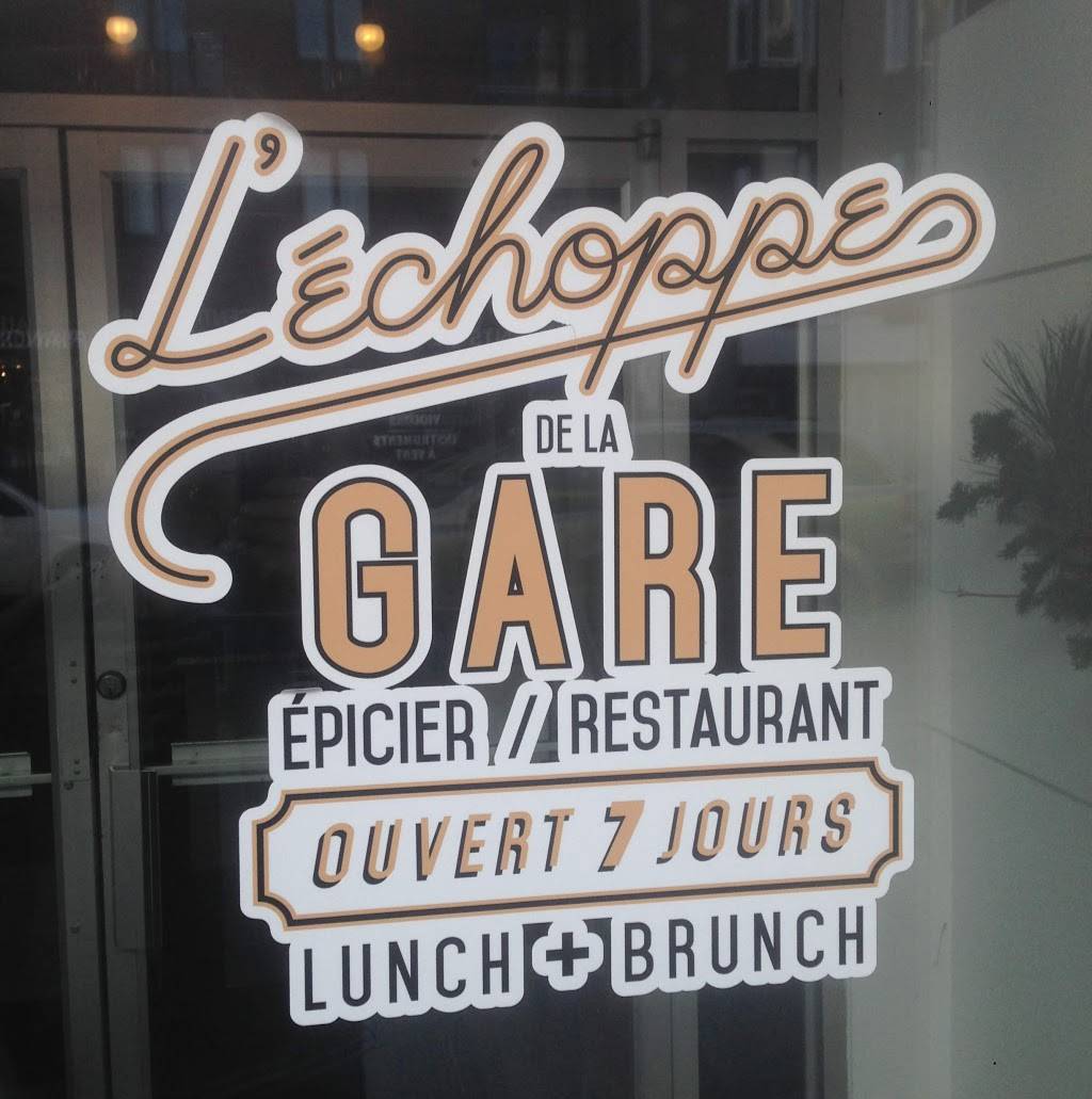 LÉchoppe de la Gare | restaurant | 996 Boulevard du St Maurice, Trois-Rivières, QC G9A 3R3, Canada | 8193762929 OR +1 819-376-2929