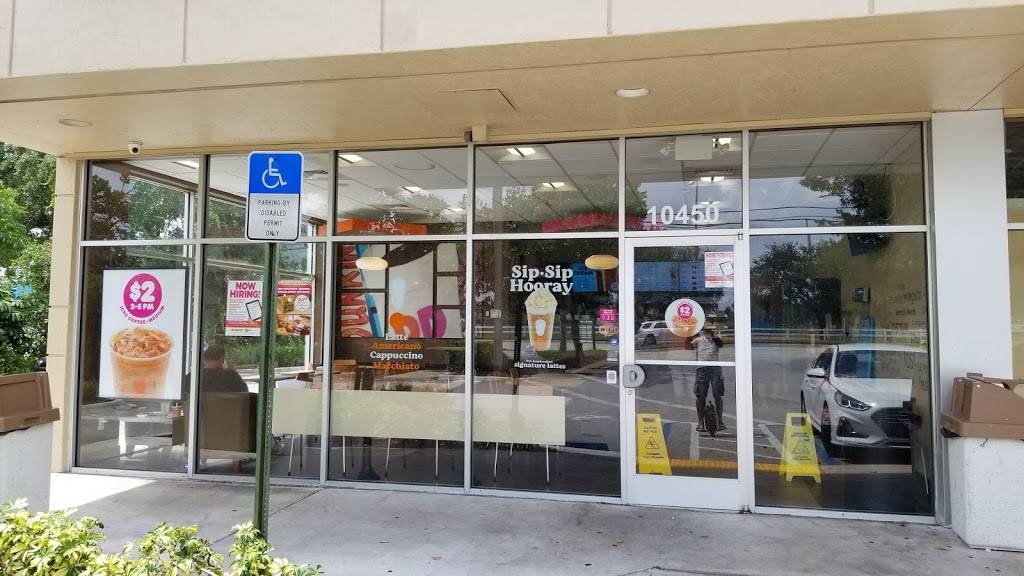 Dunkin | bakery | 10450 Wiles Rd, Coral Springs, FL 33076, USA | 9542559642 OR +1 954-255-9642