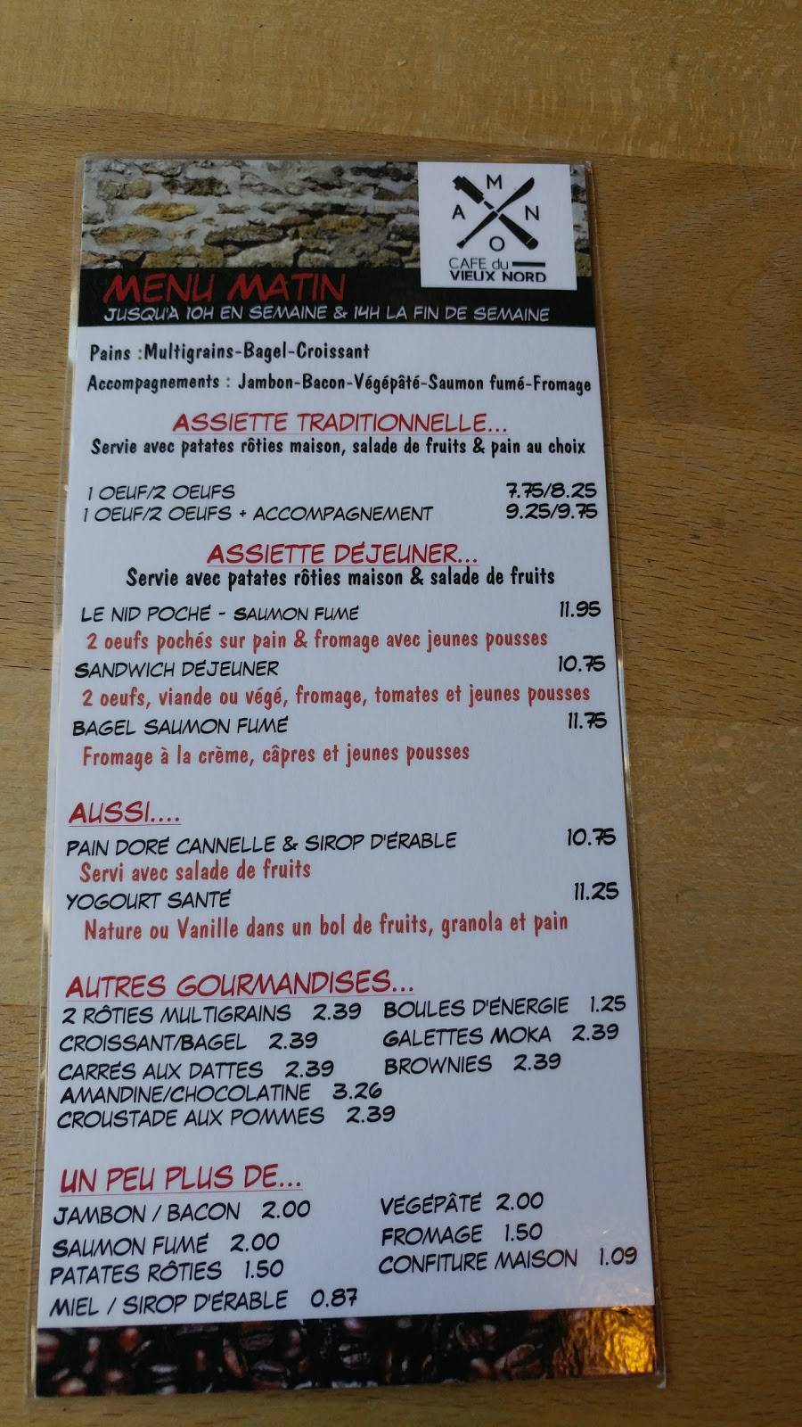 Petit Cafe Du Nord | restaurant | 1120 Rue Prospect, Sherbrooke, QC J1H 1B4, Canada | 8193484177 OR +1 819-348-4177