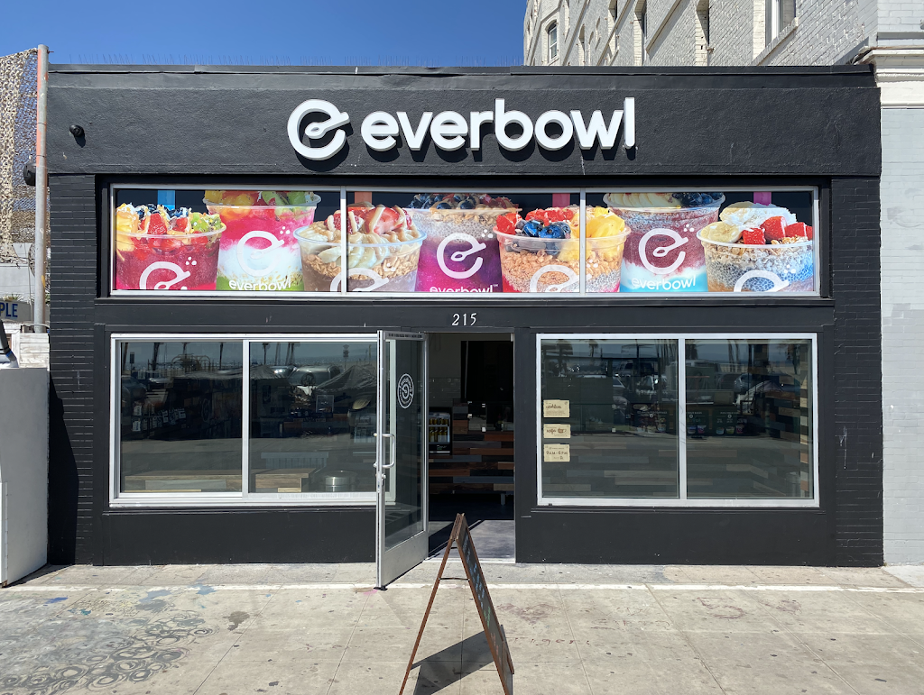 Everbowl | restaurant | 215 Ocean Front Walk, Venice, CA 90291, USA | 4242529655 OR +1 424-252-9655