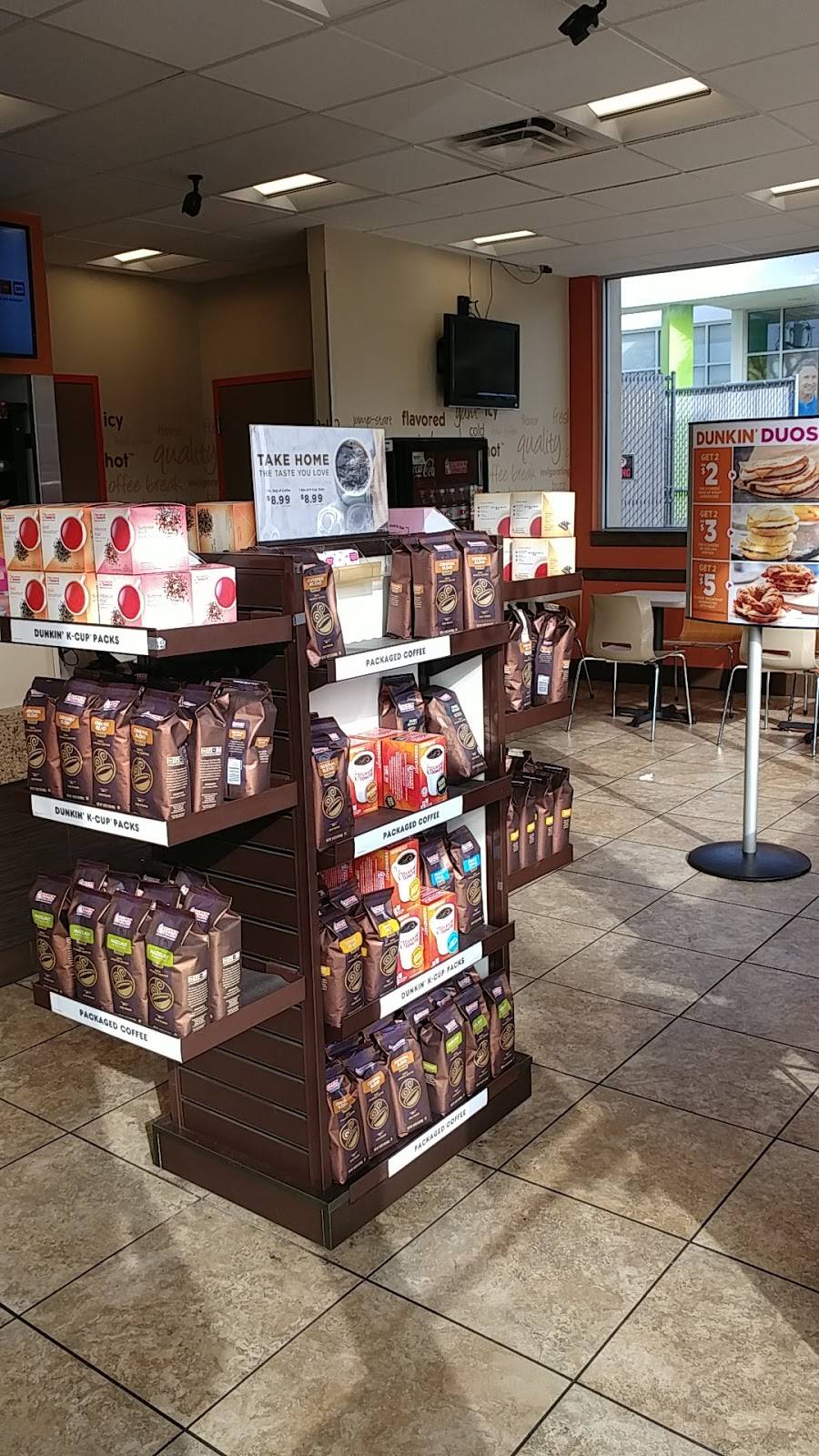 Dunkin Donuts | cafe | 23924 US Hwy 19 N, Clearwater, FL 33765, USA | 7277269400 OR +1 727-726-9400