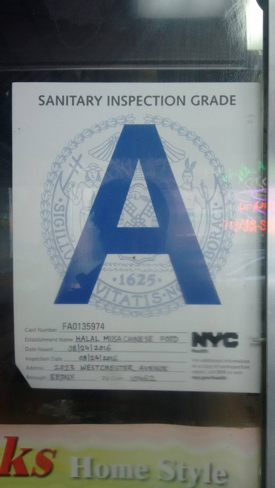 Halal Musa Chinese Food | restaurant | 2023 Westchester Ave, Bronx, NY 10472, USA | 7188921567 OR +1 718-892-1567