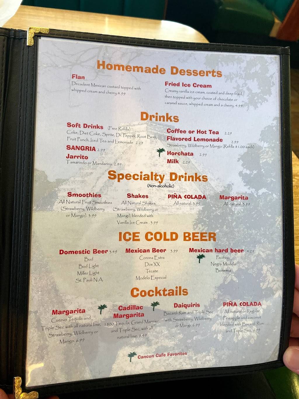 Cancun Cafe | restaurant | 1891 Fort Union Blvd, Salt Lake City, UT 84121, USA | 8019421333 OR +1 801-942-1333