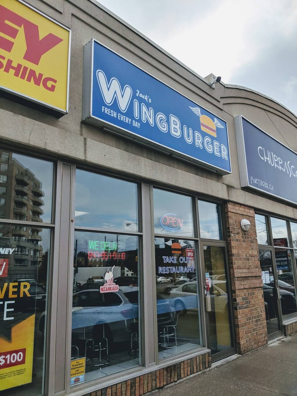 WingBurger | restaurant | 1733 Eglinton Ave E, North York, ON M4A 1J8, Canada | 6479519110 OR +1 647-951-9110