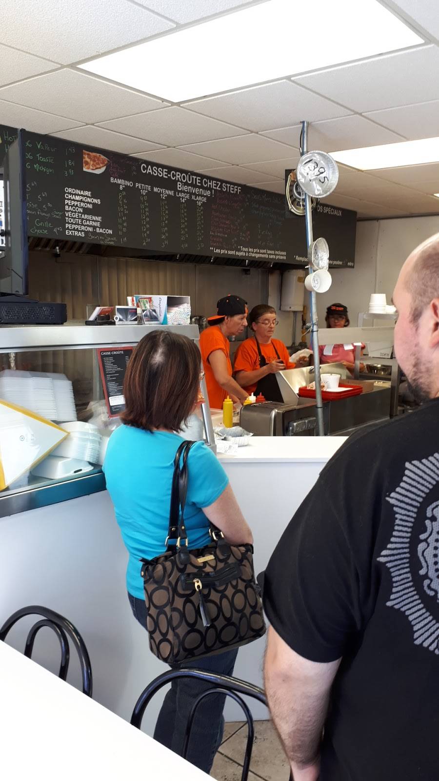 Chez Steff Casse-Croûte | restaurant | 2000 Chemin Rouville, Saint-Jean-Baptiste, QC J0L 2B0, Canada | 4503394494 OR +1 450-339-4494