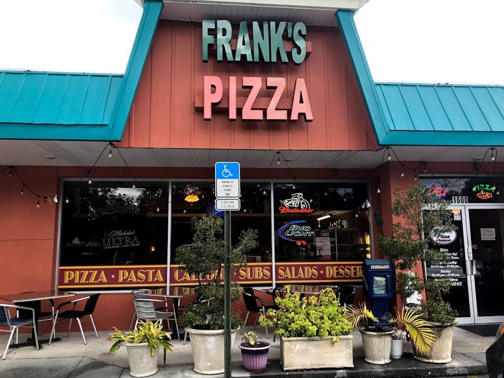 Franks Pizza & Restaurant | restaurant | 1600 Virginia St, Dunedin, FL 34698, USA | 7272166963 OR +1 727-216-6963