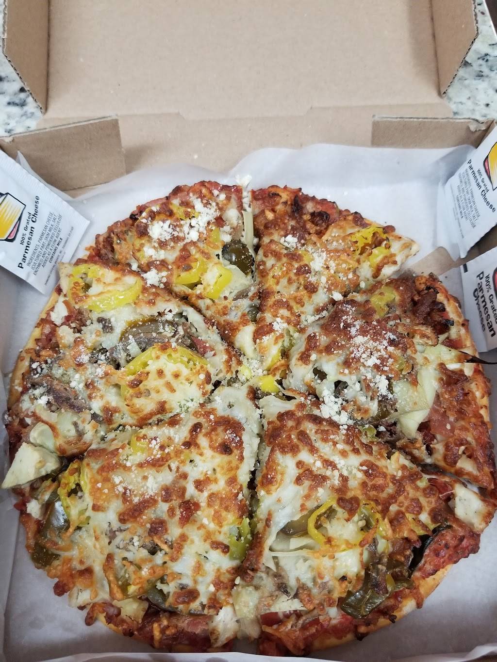 Garlic Jims Famous Gourmet Pizza Tezel Road | meal delivery | 7664 Tezel Rd #105, San Antonio, TX 78250, USA | 2105205467 OR +1 210-520-5467