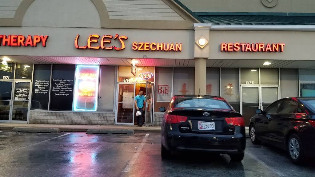 Lees Szechuan | restaurant | 672 Old Mill Rd, Millersville, MD 21108, USA | 4109876111 OR +1 410-987-6111