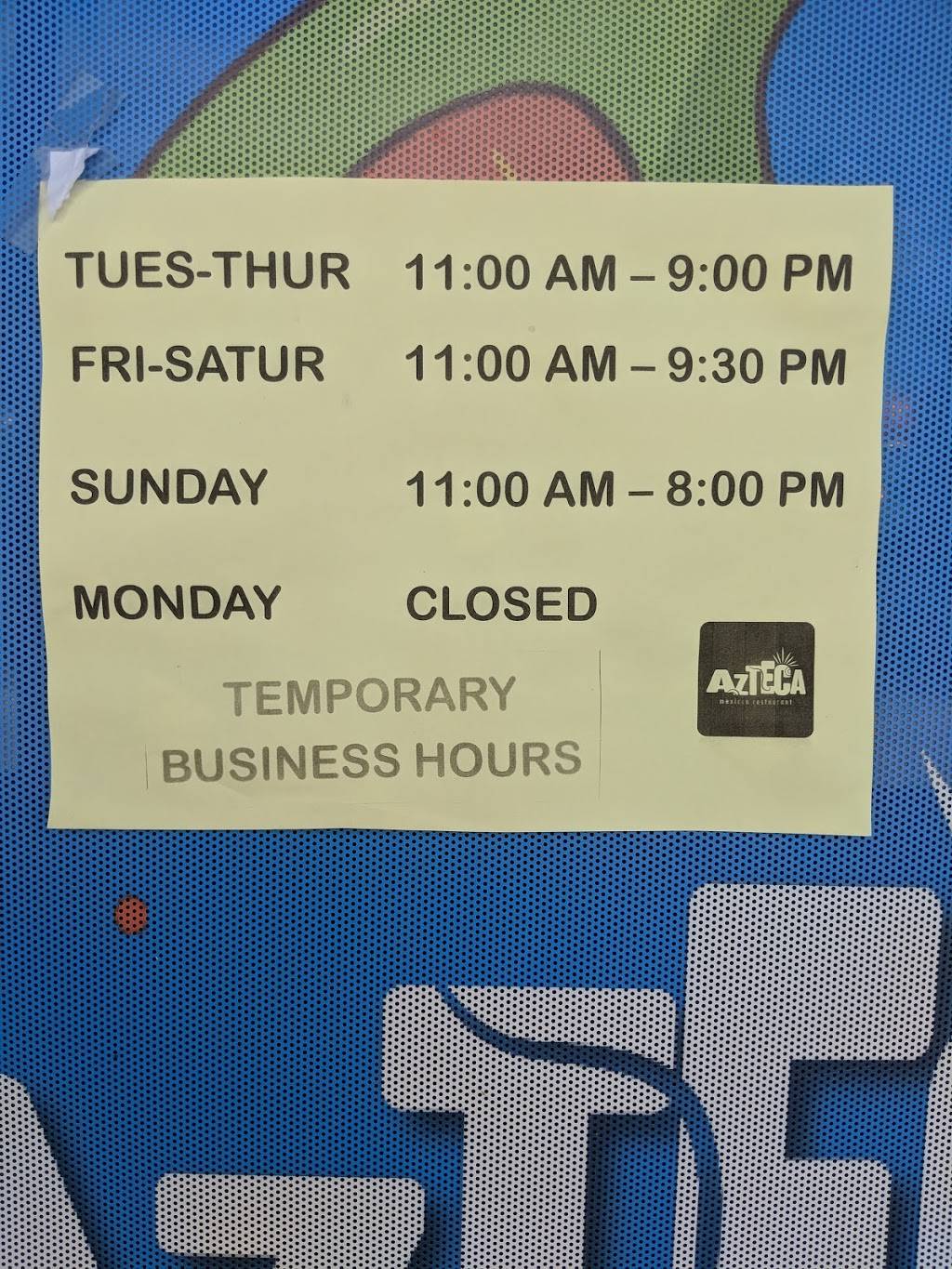 Azteca Mexican Restaurant | restaurant | Spring Hill, FL 34606, USA | 3522974942 OR +1 352-297-4942