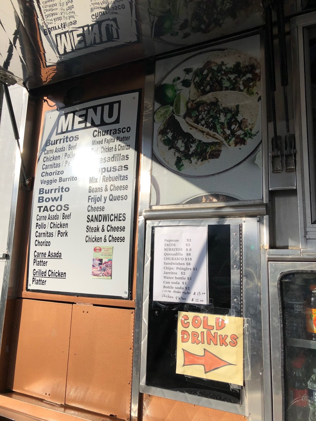 Cheros Grill | restaurant | 7224 Carroll Ave, Takoma Park, MD 20912, USA | 3015414404 OR +1 301-541-4404