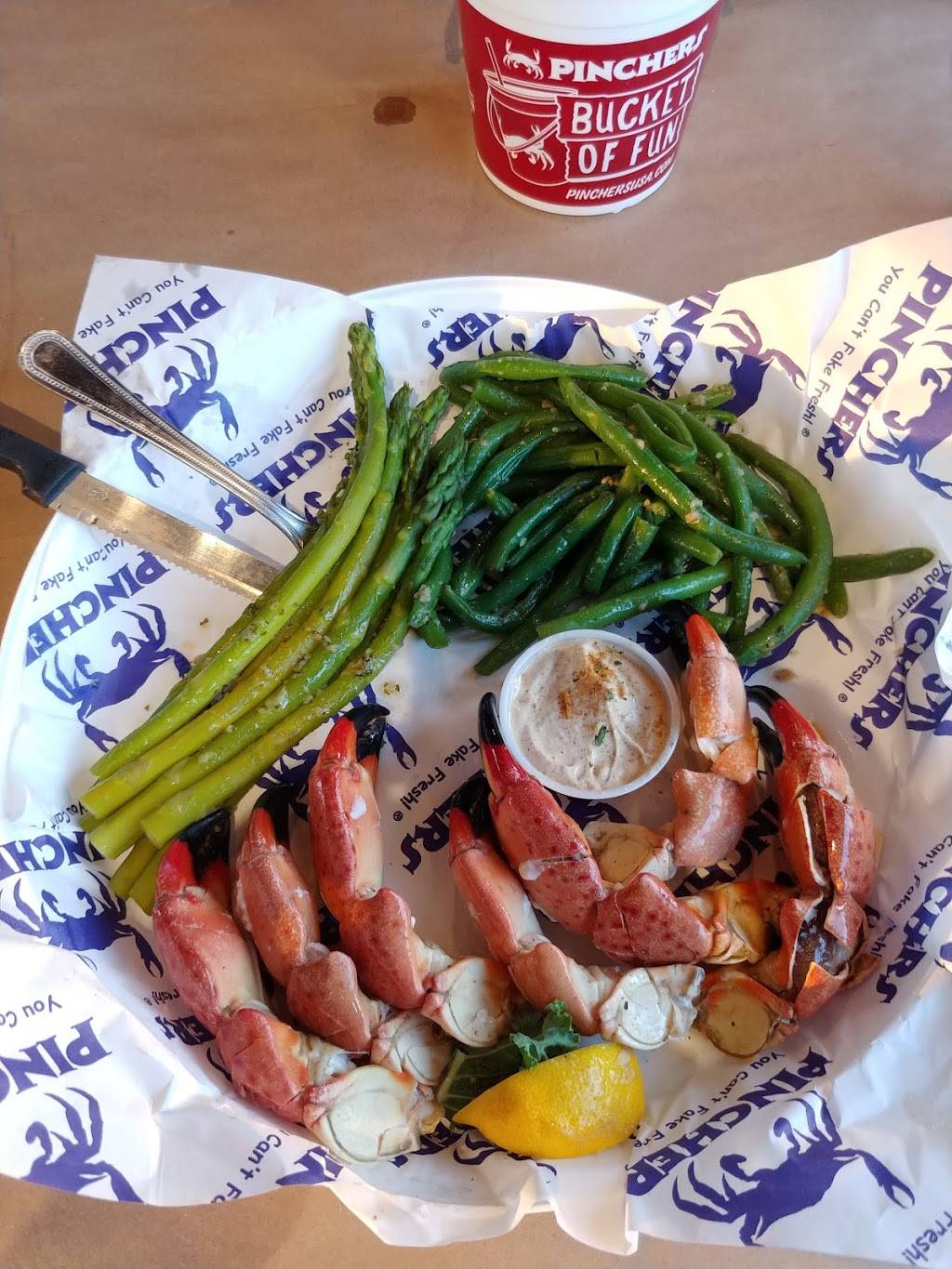 Pinchers | restaurant | 28580 Bonita Crossings Blvd, Bonita Springs, FL 34135, USA | 2399481313 OR +1 239-948-1313