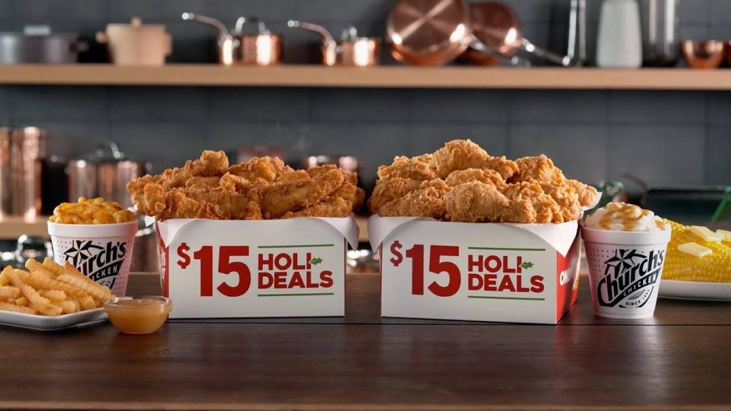 Churchs Chicken | restaurant | 1077 N Carolina Dr, El Paso, TX 79915, USA | 9155926068 OR +1 915-592-6068