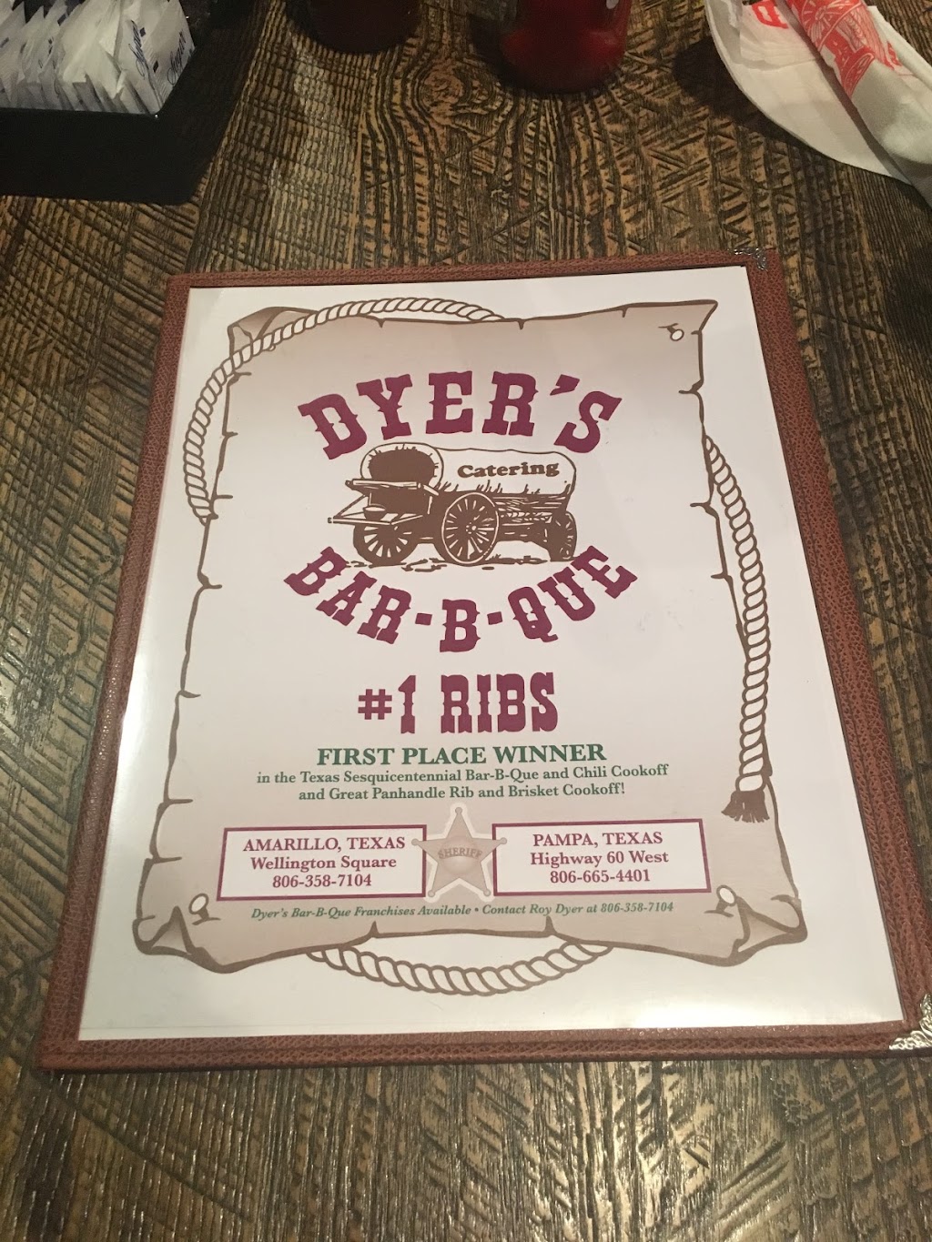 Dyers Bar-B-Que | restaurant | 1619 S Kentucky St E #526, Amarillo, TX 79102, USA | 8063587104 OR +1 806-358-7104