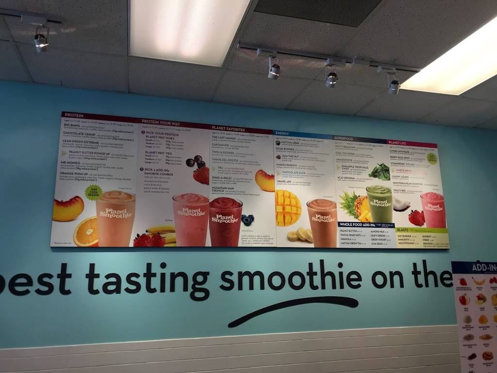 Planet Smoothie | restaurant | 2561 S Kirkman Rd, Orlando, FL 32811, USA | 4072969409 OR +1 407-296-9409