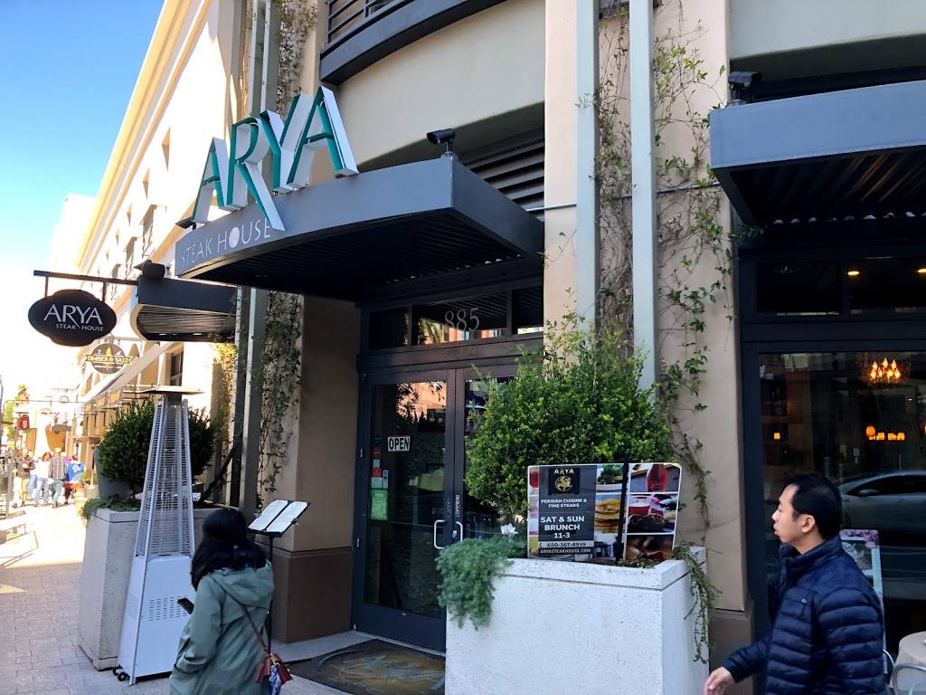 Arya Steakhouse | restaurant | 885 Middlefield Rd, Redwood City, CA 94063, USA | 6503674939 OR +1 650-367-4939
