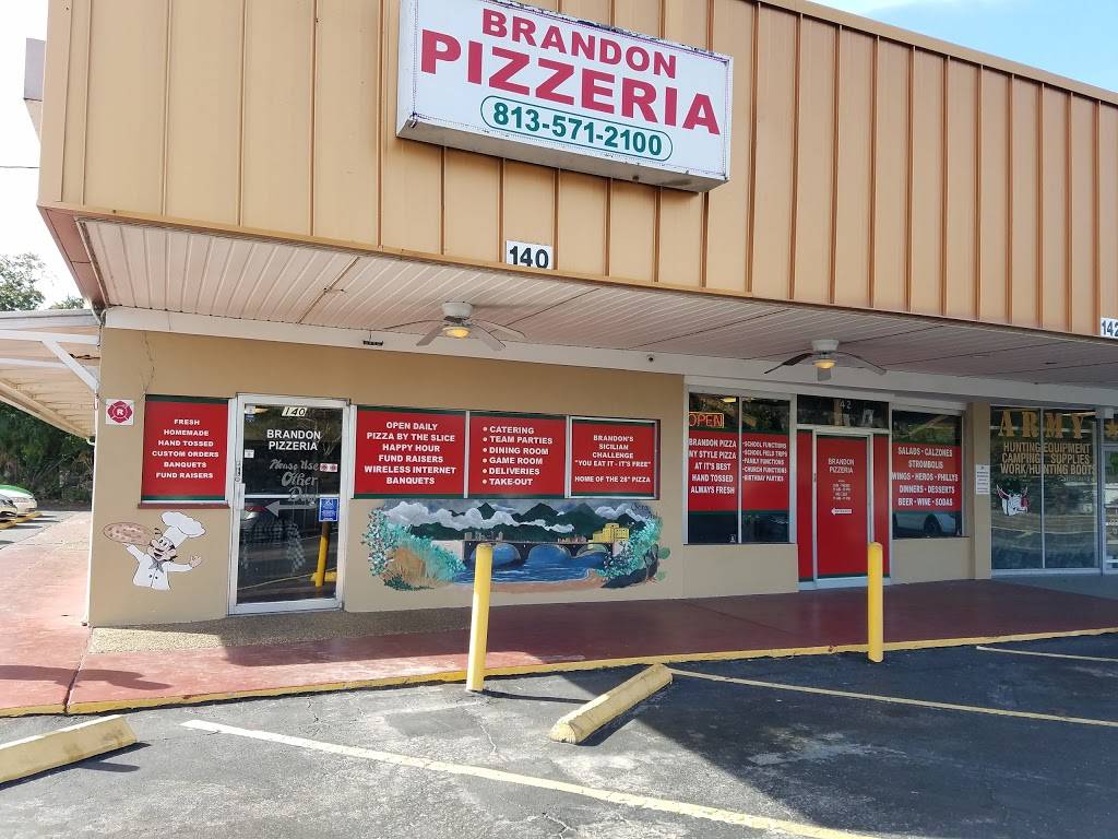 Brandon Pizzeria | meal delivery | 140 N Parsons Ave, Brandon, FL 33510, USA | 8135712100 OR +1 813-571-2100