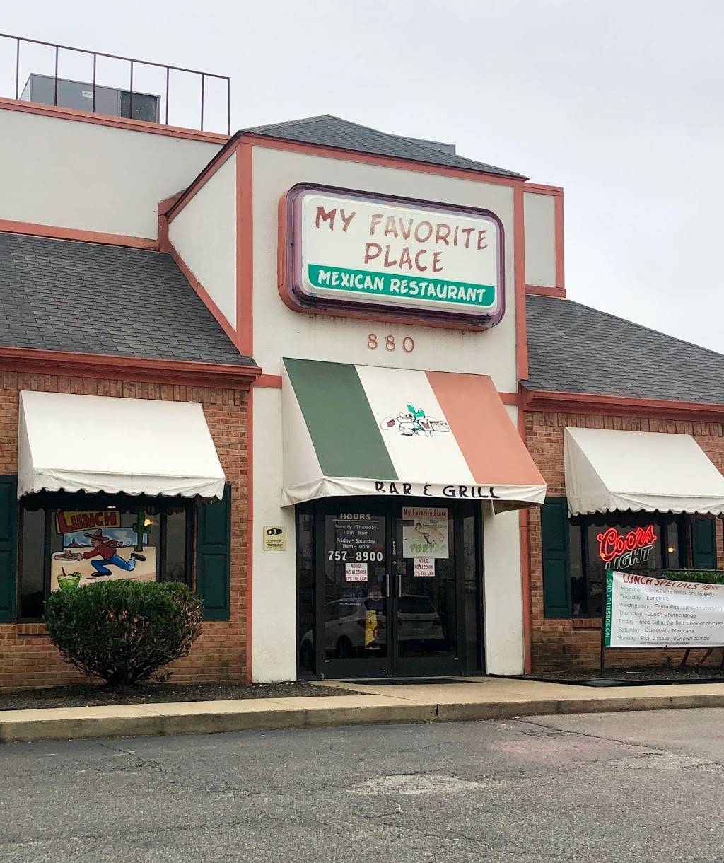 My Favorite Place | restaurant | 880 N Germantown Pkwy, Cordova, TN 38018, USA | 9017578900 OR +1 901-757-8900