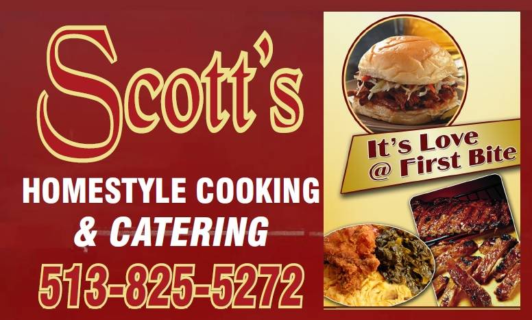 Scotts Homestyle Cooking & Catering | restaurant | 7642 Reading Rd, Cincinnati, OH 45237, USA | 5138255272 OR +1 513-825-5272