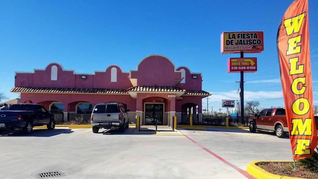 La Fiesta De Jalisco | restaurant | 7712, San Antonio, TX 78227, USA | 2105490100 OR +1 210-549-0100