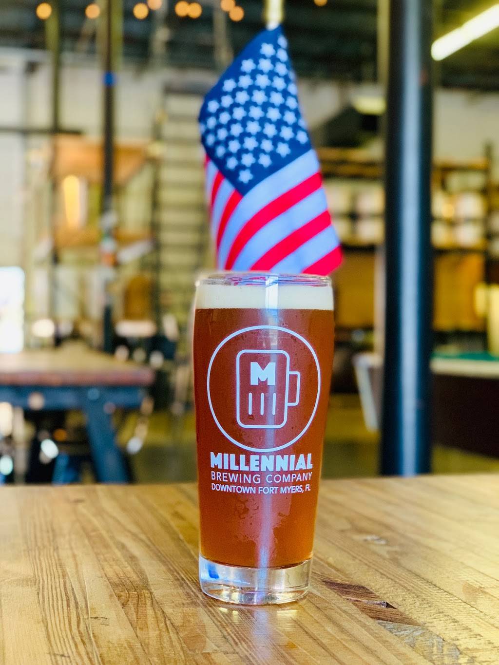 Millennial Brewing Company | restaurant | 1811 Royal Palm Ave, Fort Myers, FL 33901, USA | 2392712255 OR +1 239-271-2255