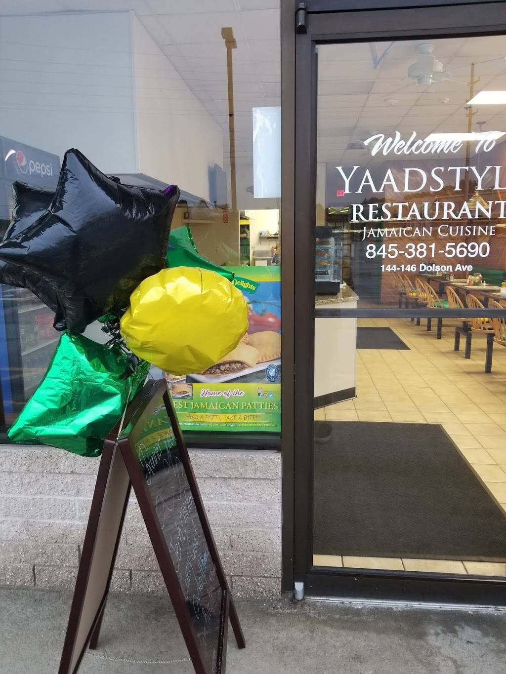 Yaadstyle Restaurant | restaurant | 156 Dolson Ave, Middletown, NY 10940, USA | 8453815690 OR +1 845-381-5690