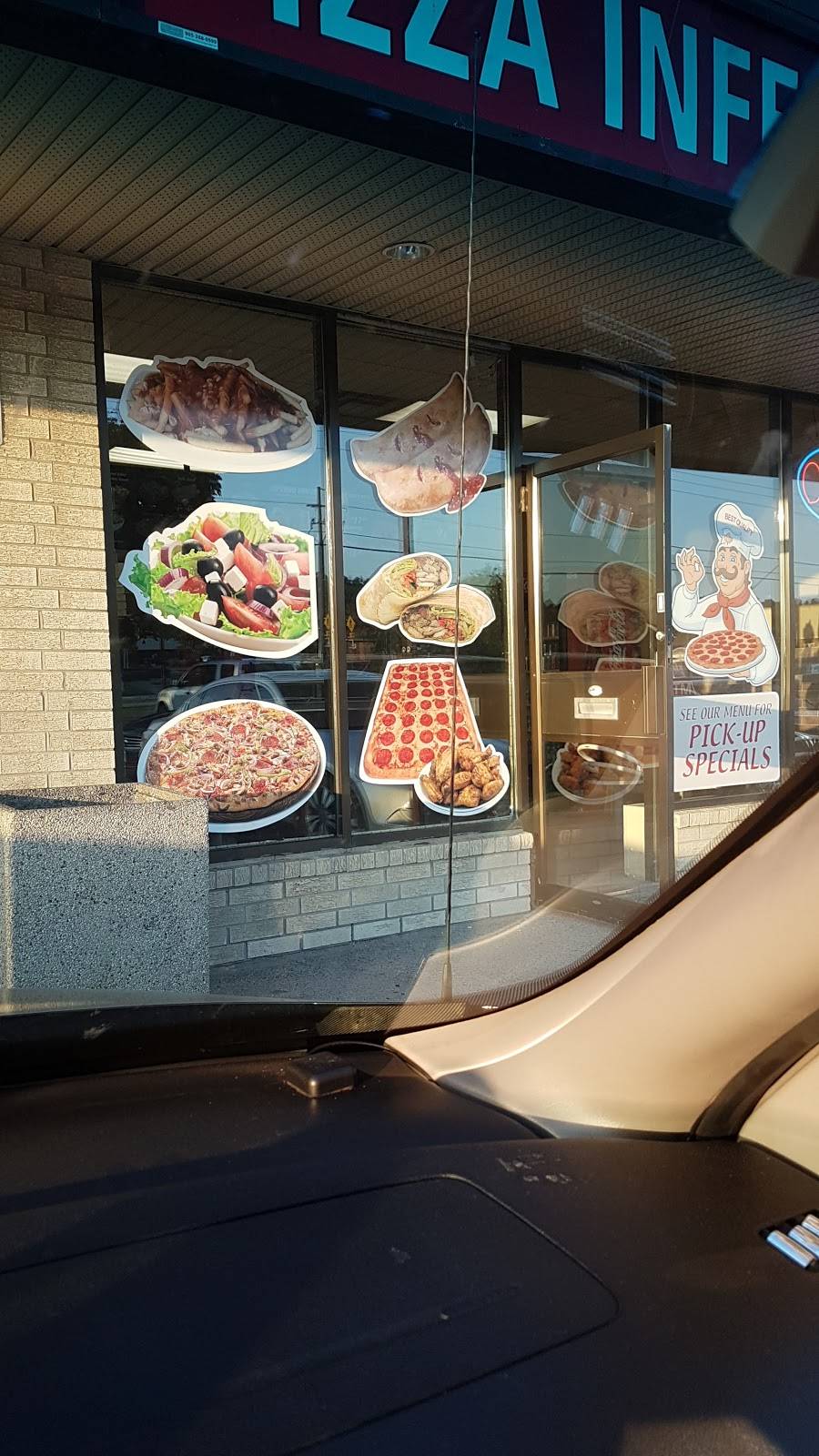 Pizza Inferno | restaurant | 483 Hamilton Regional Rd 8, Hamilton, ON L8G 5B9, Canada | 9056622210 OR +1 905-662-2210