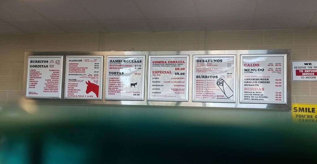 Rafas Burritos | restaurant | 11310 Montana Ave, El Paso, TX 79936, USA | 9155190253 OR +1 915-519-0253