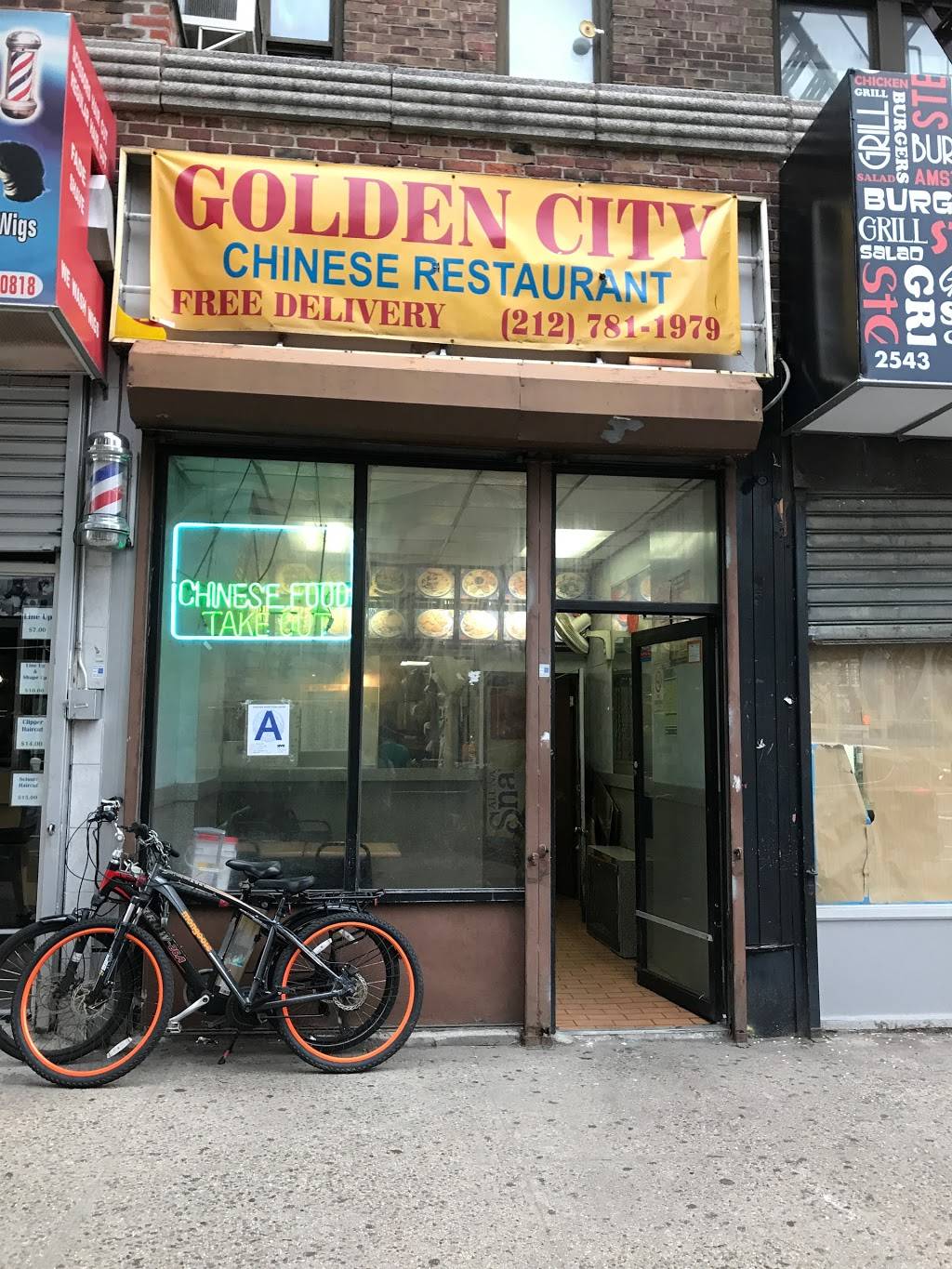 Golden City | restaurant | 2545 Amsterdam Ave, New York, NY 10033, USA | 2127811979 OR +1 212-781-1979