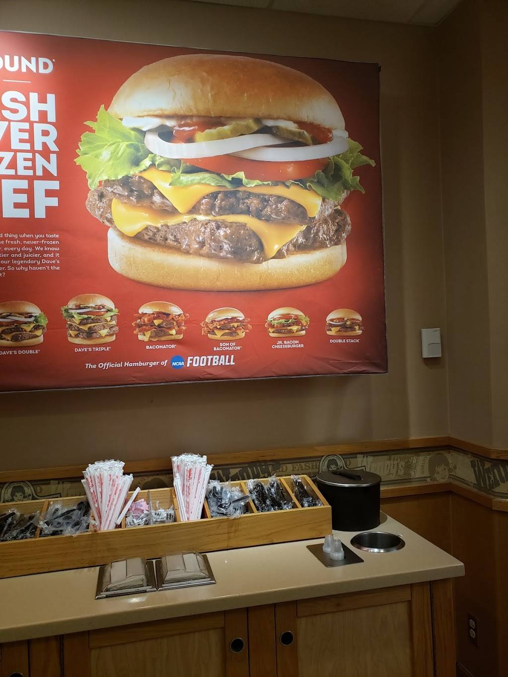 Wendys | restaurant | 5055 W Washington St, Indianapolis, IN 46241, USA | 3172475001 OR +1 317-247-5001