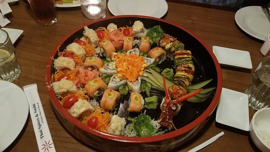 Thai Spices & Sushi | restaurant | 986 High House Rd, Cary, NC 27513, USA | 9193191818 OR +1 919-319-1818