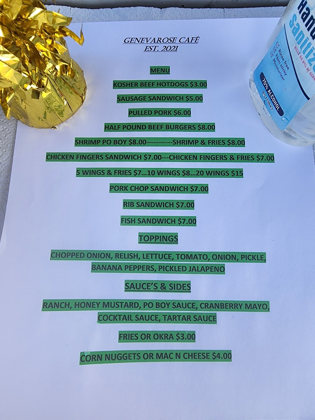 GenevaRose Cafe | restaurant | 3101 W Tennessee St, Tallahassee, FL 32304, USA | 8505096164 OR +1 850-509-6164