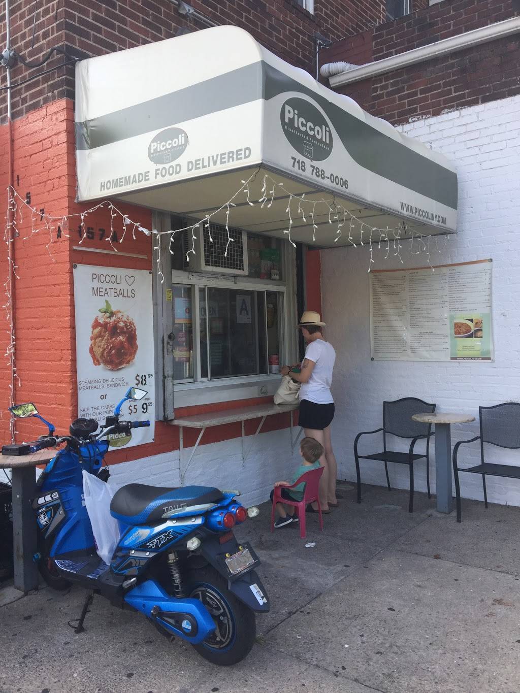 Piccoli Take Out | meal delivery | 157 Prospect Park Southwest, Brooklyn, NY 11218, USA | 7187880006 OR +1 718-788-0006