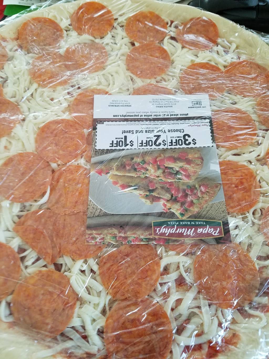 Papa Murphys Take N Bake Pizza | meal takeaway | 9744 Pyramid Hwy, Spanish Springs, NV 89441, USA | 7754246406 OR +1 775-424-6406