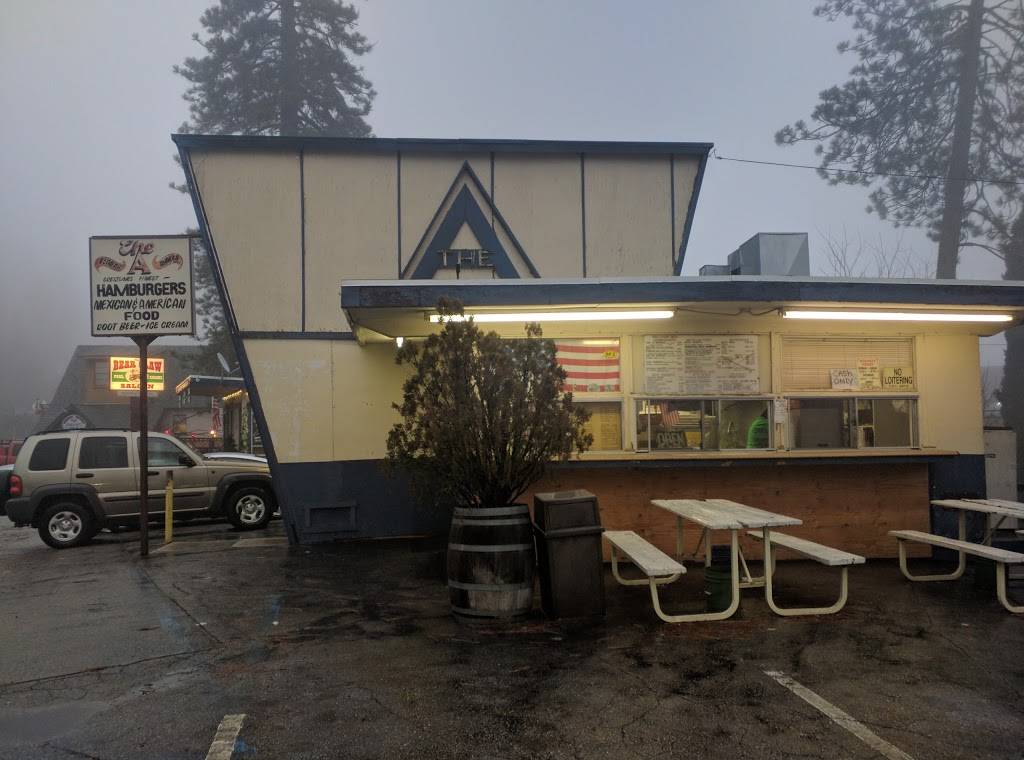 The A Restaurant | restaurant | 24075 Lake Dr, Crestline, CA 92325, USA | 9093382423 OR +1 909-338-2423