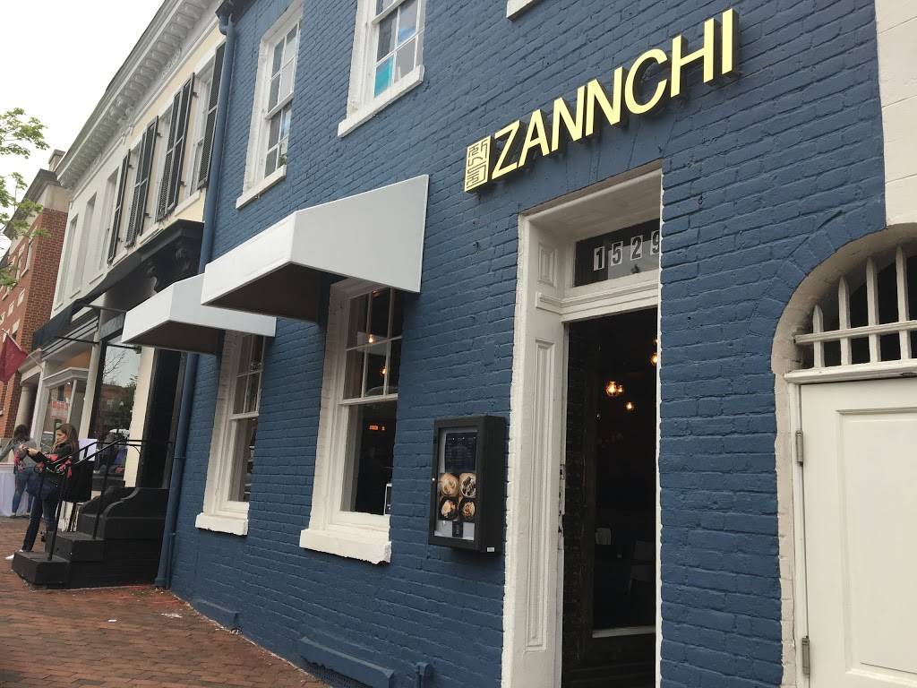 Zannchi | restaurant | 1529 Wisconsin Ave NW, Washington, DC 20007, USA | 2026219162 OR +1 202-621-9162
