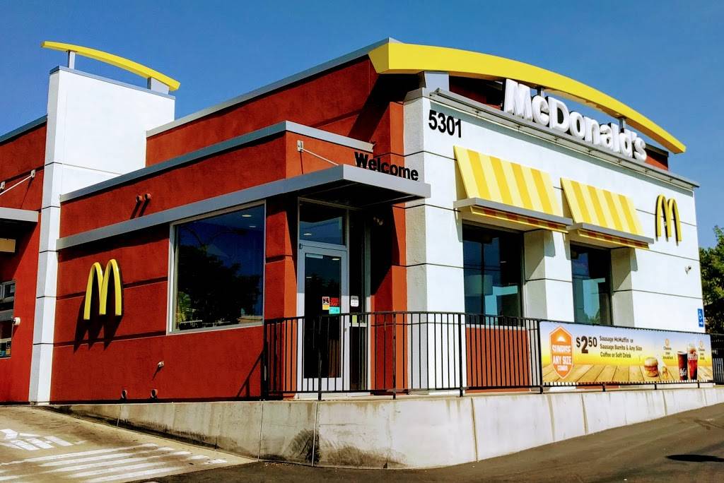 McDonalds | cafe | 5301 Hazel Ave, Fair Oaks, CA 95628, USA | 9169671642 OR +1 916-967-1642