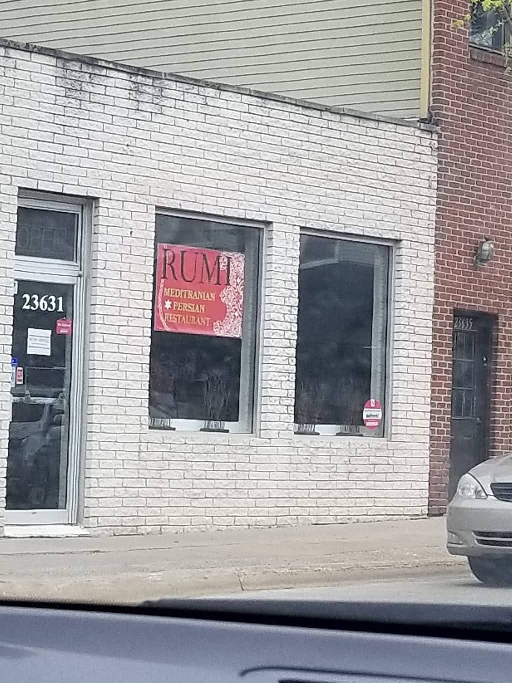 Rumi Mediterranean-Persian Restaurant | restaurant | 23631 Farmington Rd, Farmington, MI 48336, USA | 2488763037 OR +1 248-876-3037