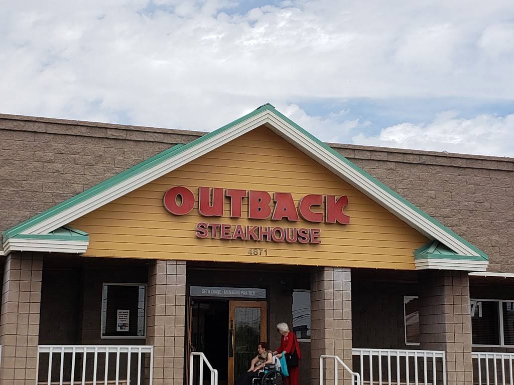 Outback Steakhouse | meal takeaway | 4871 E Grant Rd, Tucson, AZ 85712, USA | 5202013700 OR +1 520-201-3700