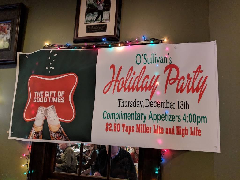 OSullivans Public House | restaurant | 12525 W North Ave, Brookfield, WI 53005, USA | 2627841656 OR +1 262-784-1656