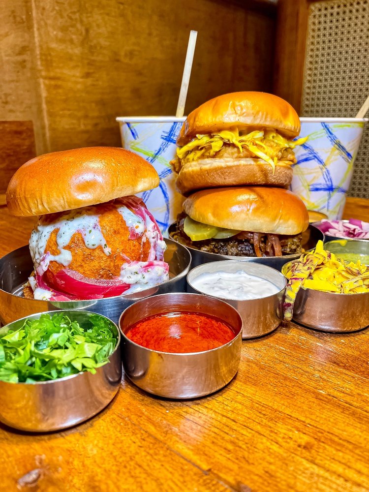 Burgers From Bombay | restaurant | 3850 Barranca Pkwy Suite O-C, Irvine, CA 92606, USA | 5167544150 OR +1 516-754-4150