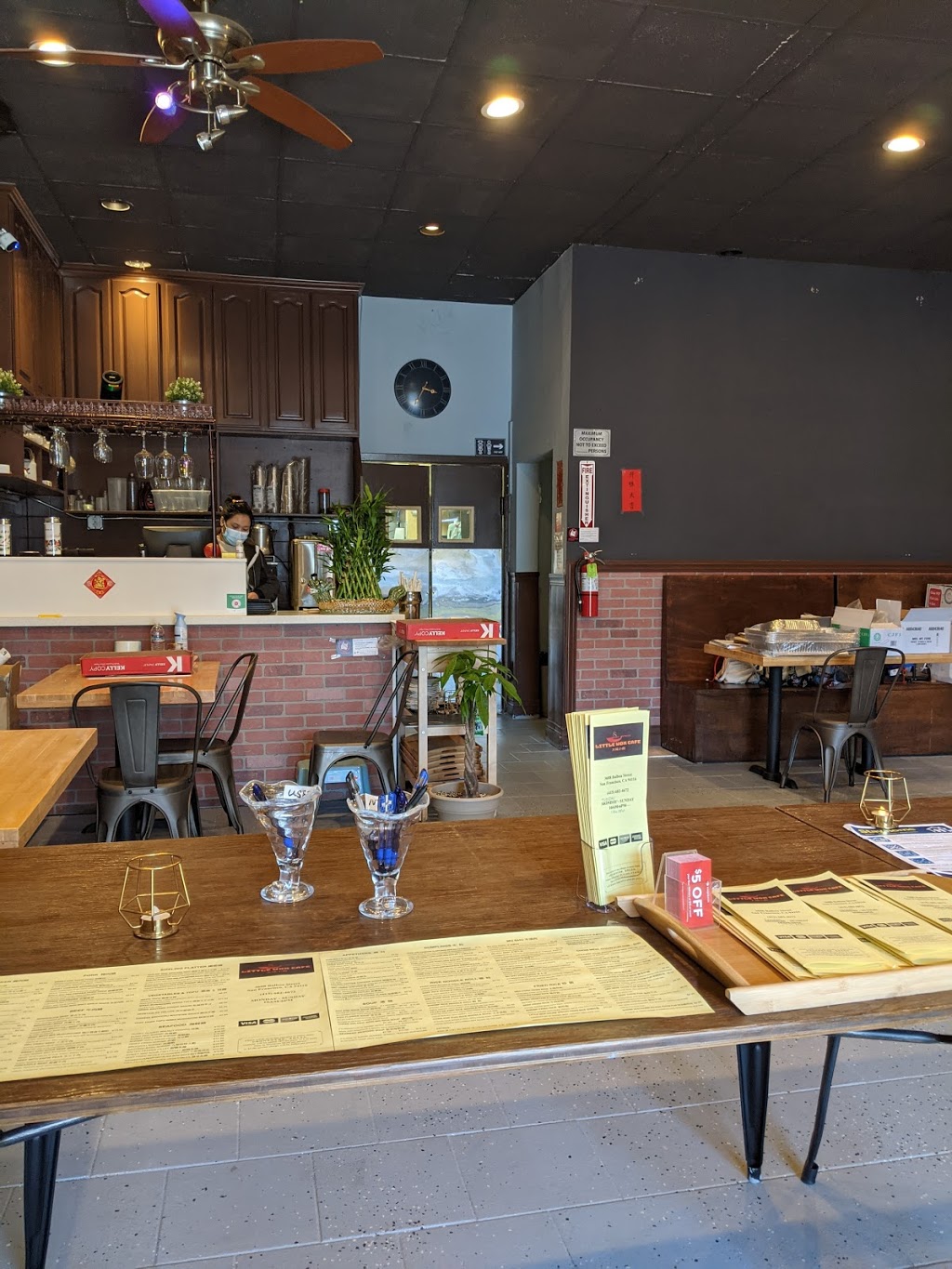 Little Wok Cafe | restaurant | 3608 Balboa St, San Francisco, CA 94121, USA | 4156824672 OR +1 415-682-4672