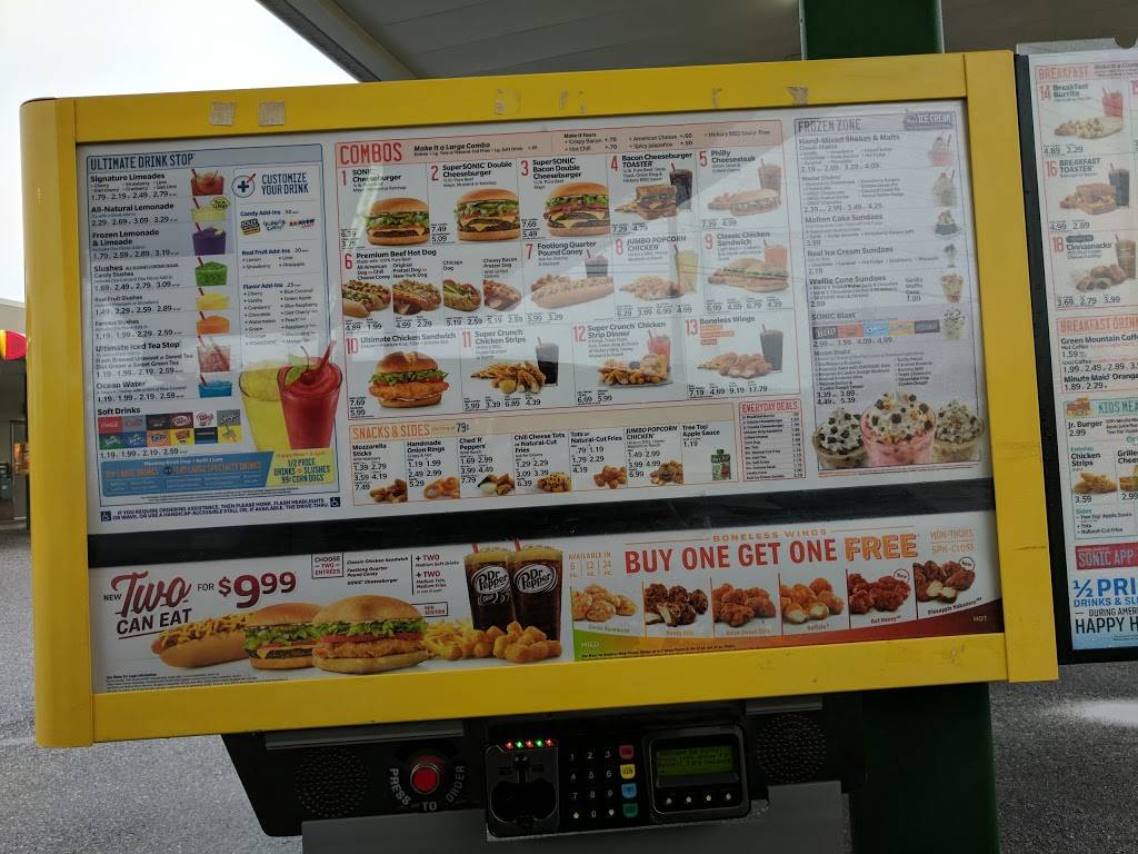 Sonic Drive-In | restaurant | 1921 Emmorton Rd, Bel Air, MD 21015, USA | 4105885638 OR +1 410-588-5638
