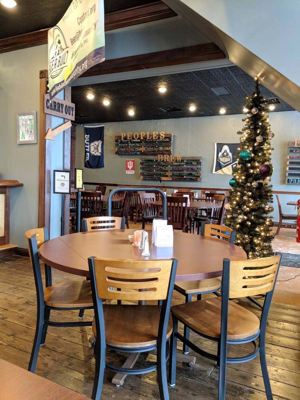 Peoples Revel Room | restaurant | 111 W Main St, Lebanon, IN 46052, USA | 7653910123 OR +1 765-391-0123