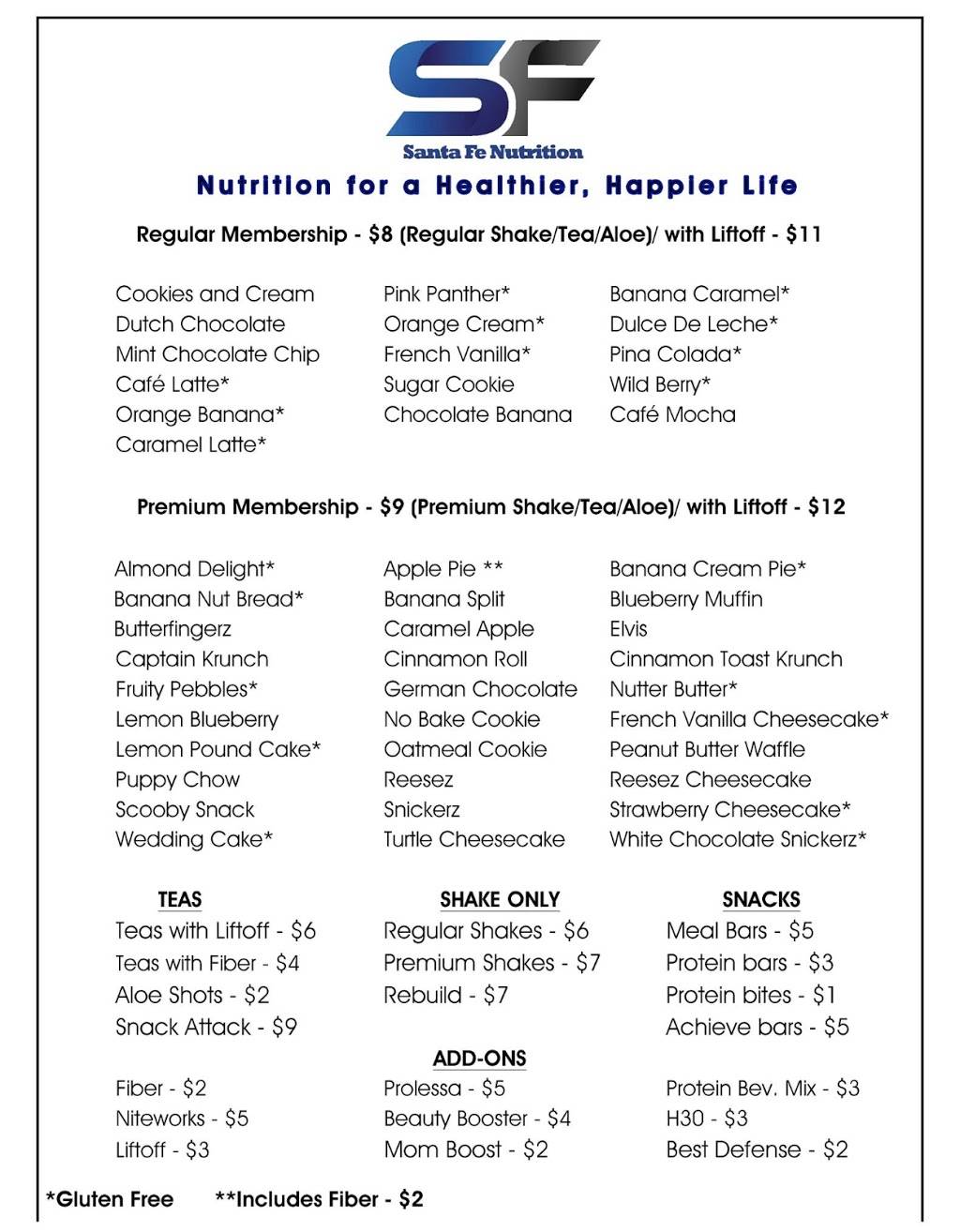 Santa Fe Nutrition - Herbalife Nutrition | restaurant | 8827 S Santa Fe Ave, Oklahoma City, OK 73139, USA | 4056936382 OR +1 405-693-6382